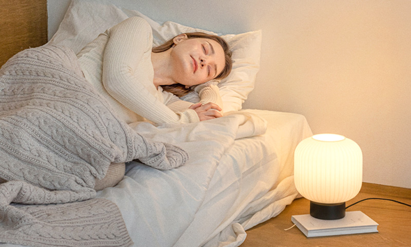 겨울밤。숙면의 조건