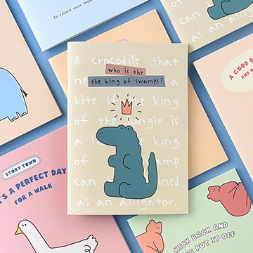 미니 스토리타운<br> 그리드 노트 6종