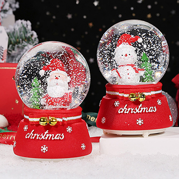 산타 크리스마스<br>스노우볼 무드등