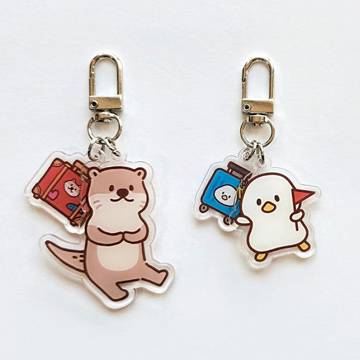 아크릴<br> 여행키링 2종