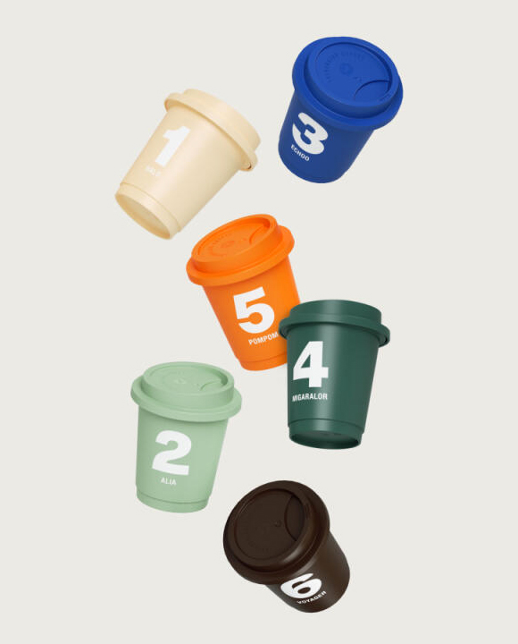 1 to 6<br>미 니 컵 세 트