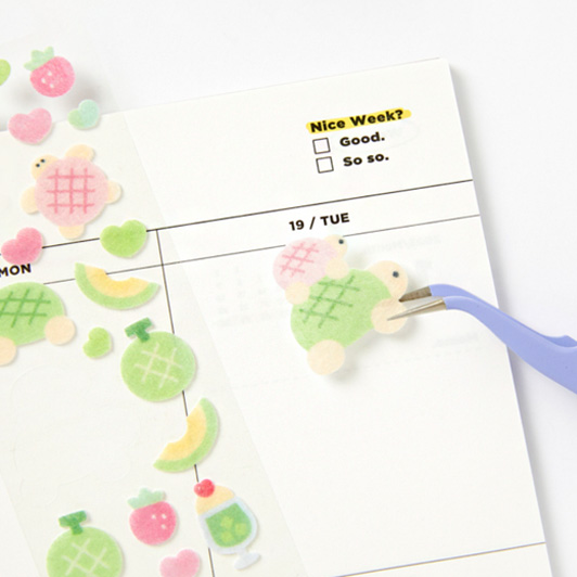 엉금이 펠트스티커 (04013125)