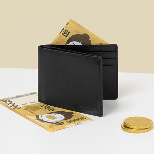 슬림 반지갑 블랙 (28003203)