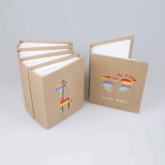 레인보우 포켓앨범 미니 사진첩 (4x6인치) 100장 보관