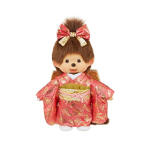 정품 몬치치 기모노 인형 여아 S 걸