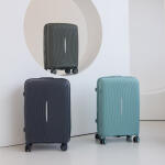 에다스 이젤 20인치 기내용캐리어 확장형 2중지퍼