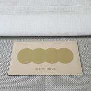 빨아쓰는 천연 규조토 발매트 욕실 주방 발수건