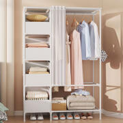 드레스룸 시스템 커튼 비키니 옷장 행거 옷걸이 헹거