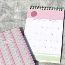 2026 체크 앤 후르츠 탁상 달력