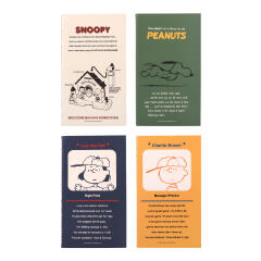 피너츠 스누피 75주년 스티치 노트 (4 option)