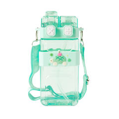 사각 빨대 물통 엉금이 그린