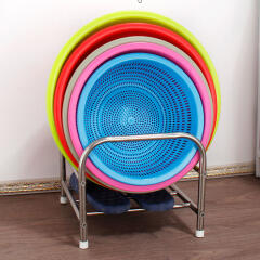 욕실 화장실 대야 걸이 수납 선반 수납장 수납함