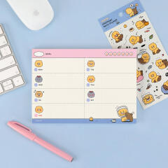카카오프렌즈 춘식이 오디너리 플래너 패드