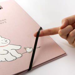 핑크풋 비비 클립 밴드 화일