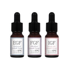맑을담 EGF FGF IGF 1ppm 3종세트 10ml 원액 앰플