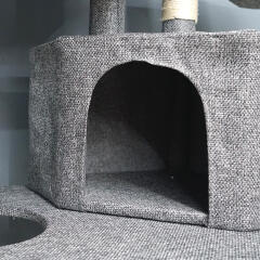 헬로망치 프리미엄 대형 고양이 직조 캣타워 DS9915