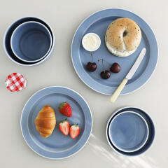 플로우 2인 홈세트 9P 딥블루