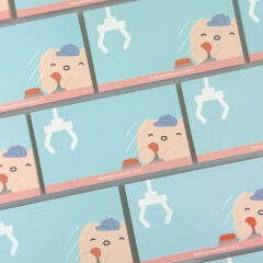 코너토이샵 인형뽑기 미니메모지