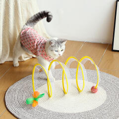 캣냐옹 회오리 낚시 캣터널 장난감