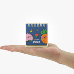 핑크풋 2026 당근 미니 달력 (랜덤발송)