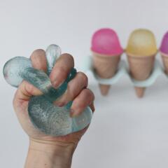 스트레스볼 레인보우 말랑이 검드롭 로제 미니 볼