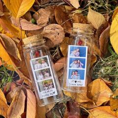 커스텀 유리병 사진 편지 주문제작 선물 (풀세트)