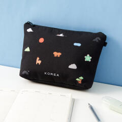 코리아 파우치 블랙