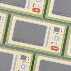 전자레인지 미니메모지