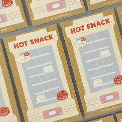 핫스낵 미니메모지