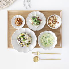 순백 1인 그릇 세트 5P