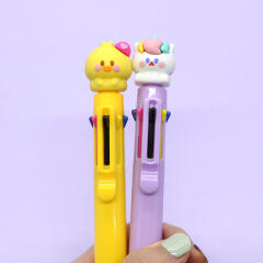 핑크풋 쪼꼬미친구들 피규어 8색 볼펜ver2