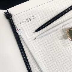 귀여운 고양이 펜 캐릭터 판촉 볼펜 2종 판촉물 선물