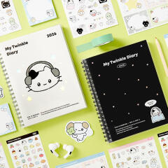 2026 마이 트윙클 다이어리 블랙