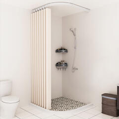 본디 구부러지는 라운드 커튼 레일 추가 구성품 세트