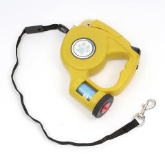 3in1 만능 애견 자동 리드줄(옐로우)