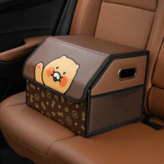 춘식이 소형 클리어 차량용 트렁크 보관함