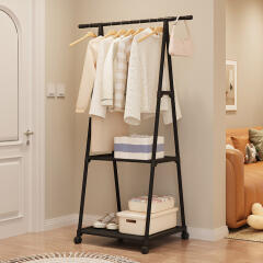 트리그 이동식 스탠드 시스템 옷걸이 행거 선반 헹거