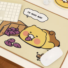 카카오 장패드 춘식이 책상 롱 키보드 마우스 매트