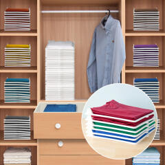 보노 티셔츠 트레이 10P+옷접기 폴더 옷 수납 정리