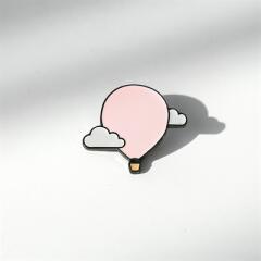 열기구여행 열기구 뱃지