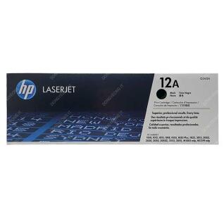 HP 정품 LASERJET Q2612A 토너 검정 12A