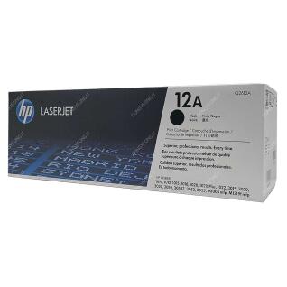 HP 정품 LASERJET Q2612A 토너 검정 12A