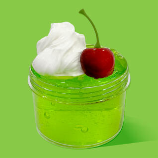 메론소다 출렁 말랑 클리어 대용량 슬라임