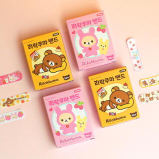 리락쿠마 밴드(일회용 표준형 50매) 반창고