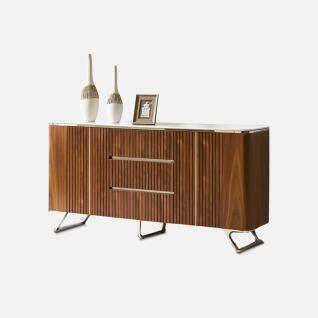 마르센 천연무늬목 세라믹 와이드 체스트 1600