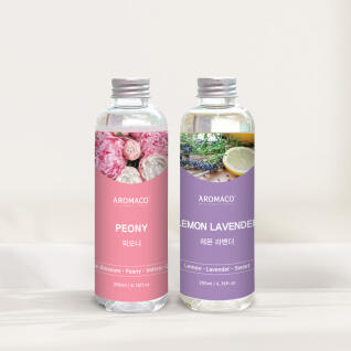 아로마코 리필오일 2개/향 선택(공병+리드스틱 증정)