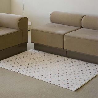 스프링클 도트 포그니 러그 100x150cm