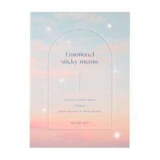 점착메모지 구름하늘 세트