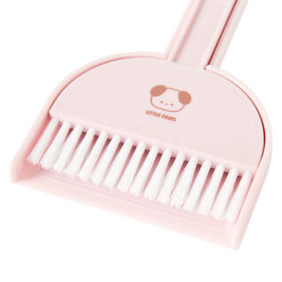 초미니 빗자루세트 핑크퍼피