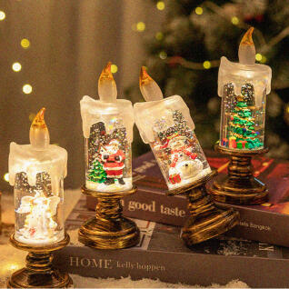 세라빈느 크리스마스 트리 스노우 크리스탈 무드등